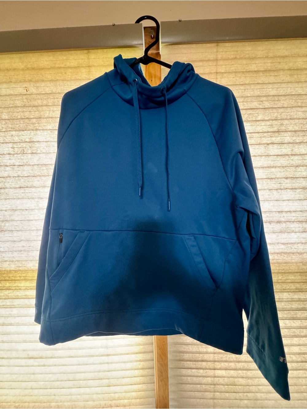 Russell Athletic Teal Crewneck Pullover Hoodie